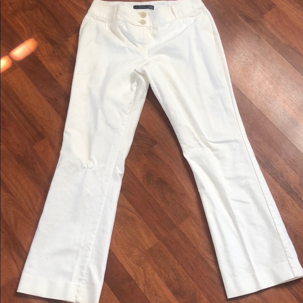 White Lexie Fit Dress Pants - Size 10